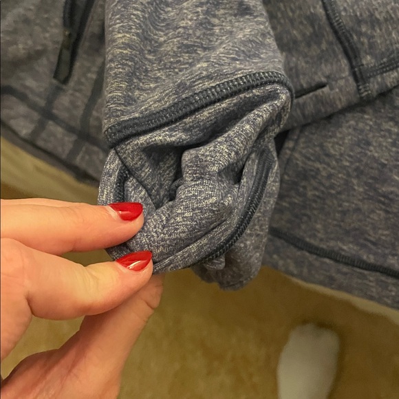 Lululemon Athletica Heathered Blue purple Jacket - Picture 3 of 6